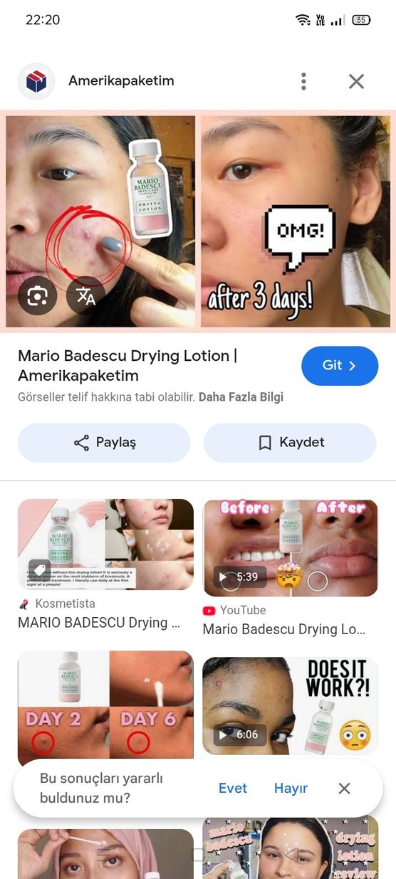 Mario Badescu Kurutma Losyonu 29 ml - Görsel 2