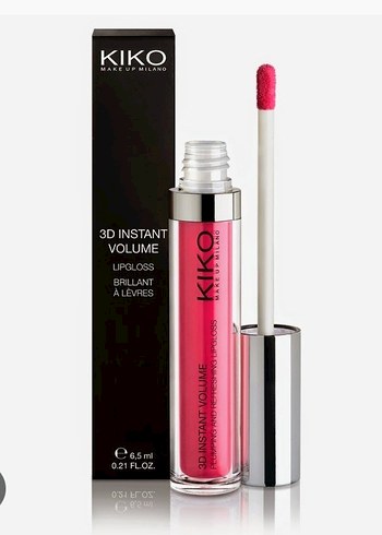 KIKO 3D Instant Volume Parlak Pembe Lipgloss