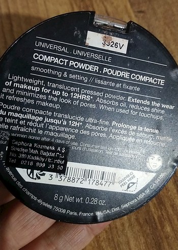 Sephora Parlatıcı Bej Pudra 8g - Görsel 3