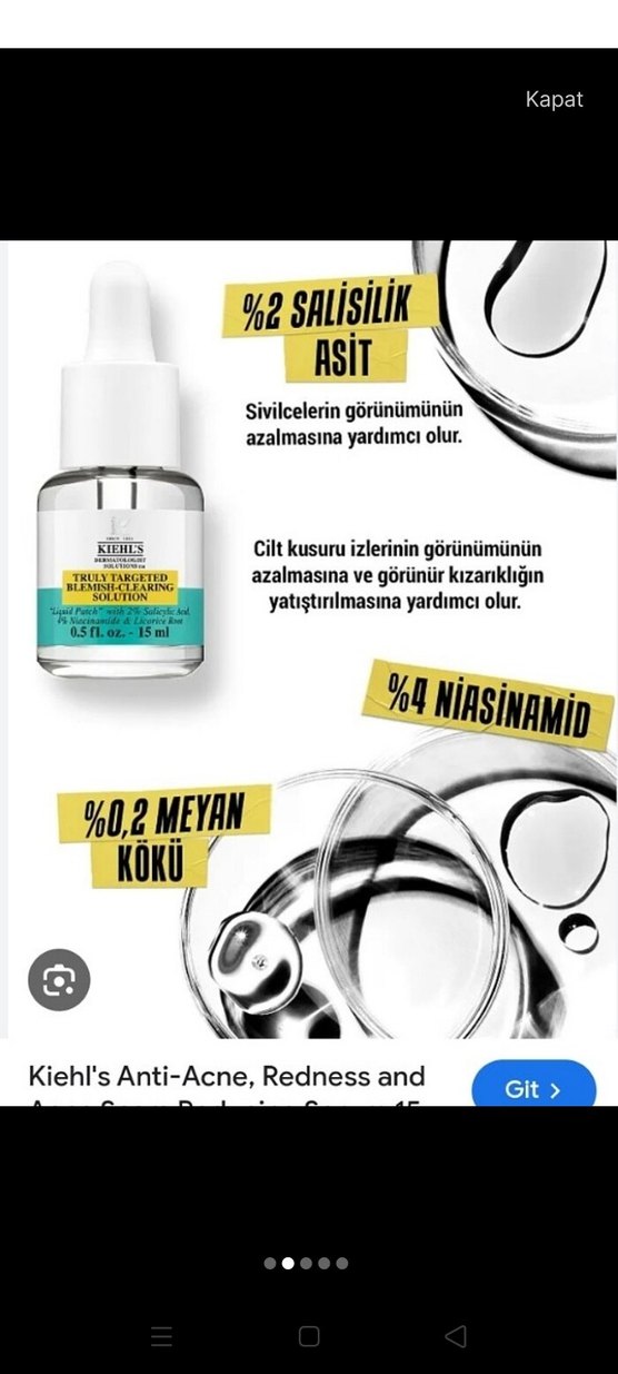 Sivilce Kızarıklığını Azaltan Serum - Görsel 2
