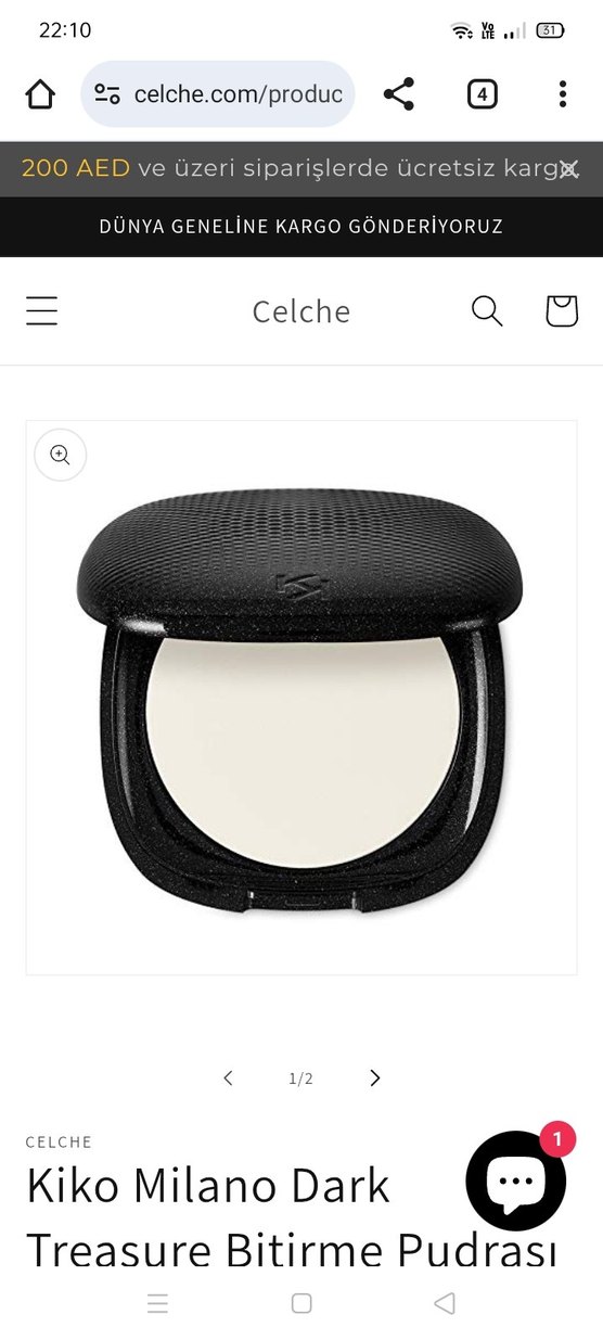 Parlak Beyaz Pudra Celche 1/2 - Görsel 2