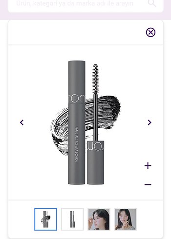 Gri Maskara - Doğal Kirpikler romgnd - Görsel 2