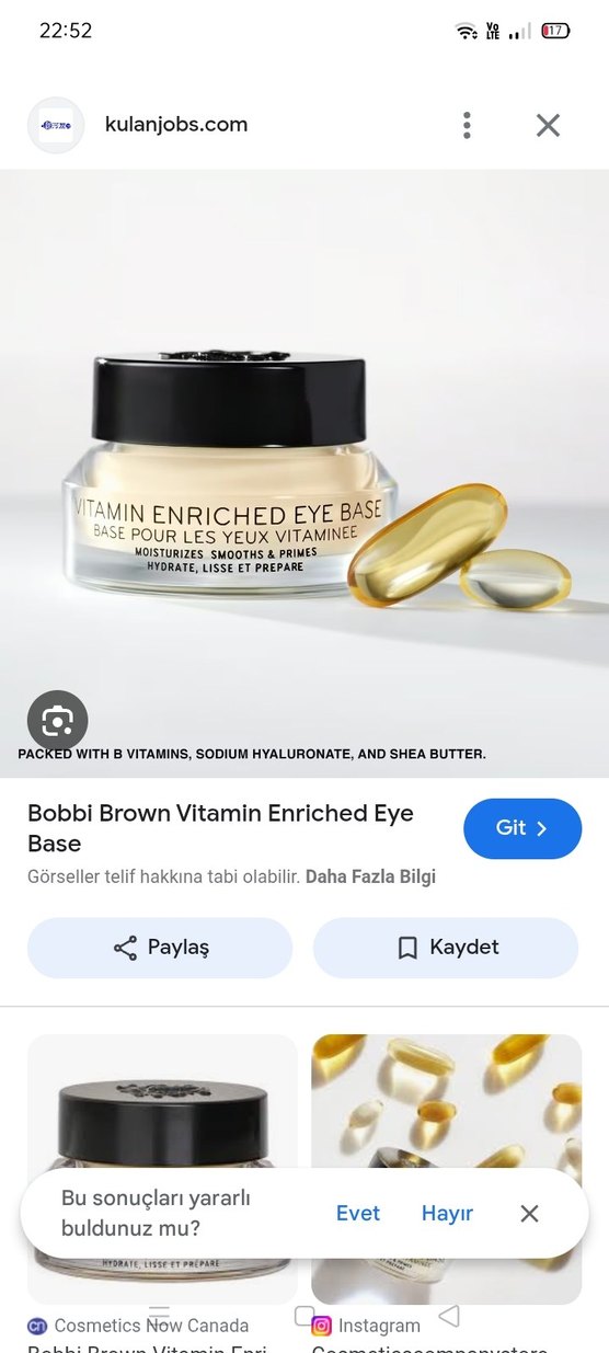 Bobbi Brown Vitamin Enriched Göz Bazı - Görsel 2