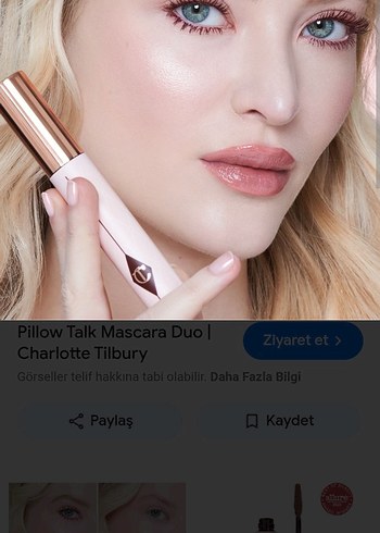 Charlotte Tilbury Dream Pop Maskara - Koyu Renk - Görsel 2