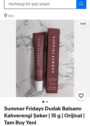 Summer Fridays Dudak Balmı - Bej Parlaklık - Görsel 2
