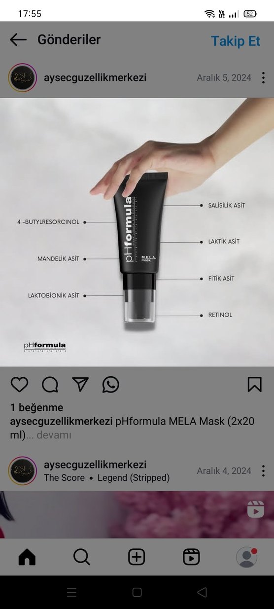 Primformula MELA Mask 20 ml Cilt Bakım Maskesi - Görsel 5