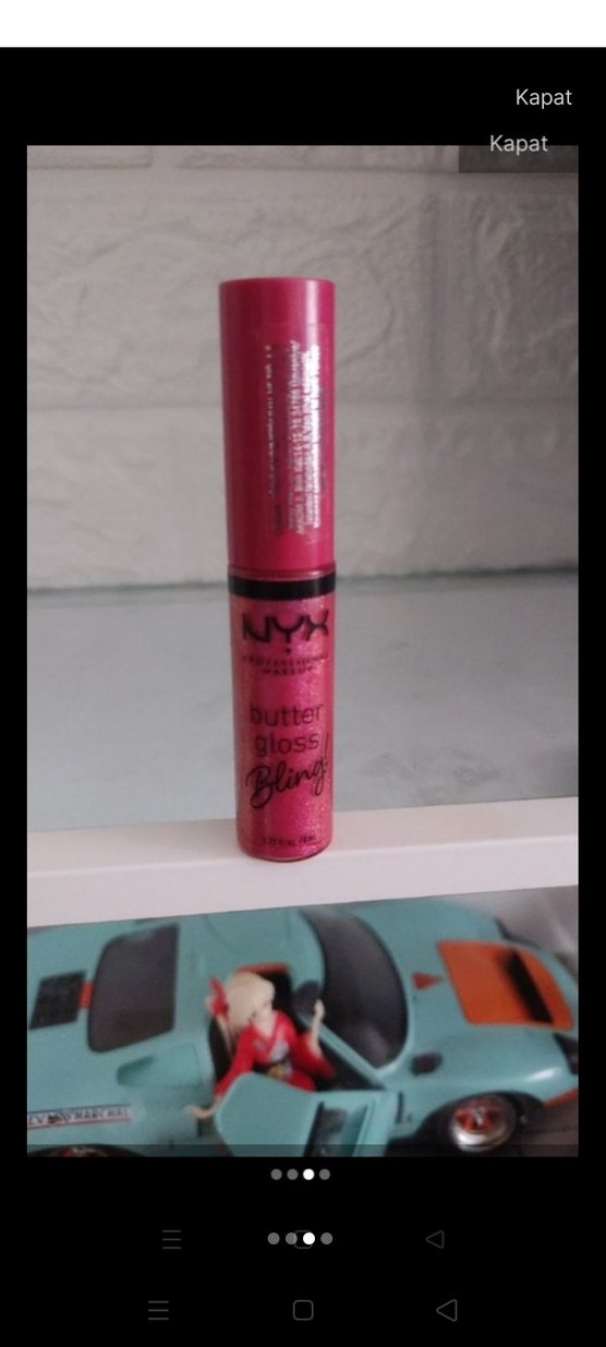 NYX Parlak Pembe Lip Gloss - Görsel 3