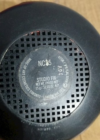 MAC Studio Fix Siyah Pudra - Görsel 2