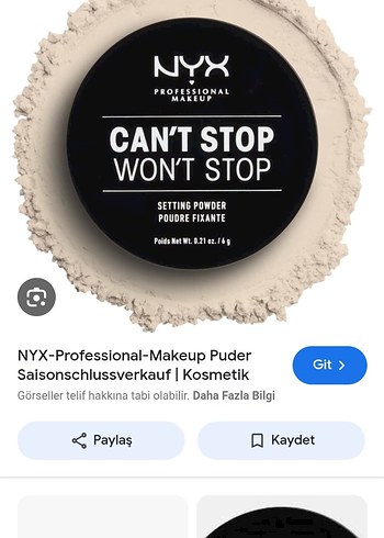 NYX PROFESYONEL MAKYAJ Gevşek Ayar Tozu - Işıltılı Bej - Görsel 2