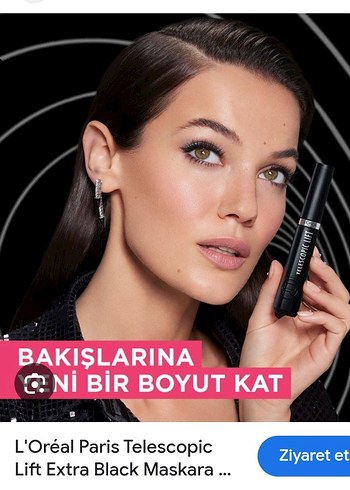 L'Oréal Paris Telescopic Lift Extra Siyah Maskara - Görsel 2