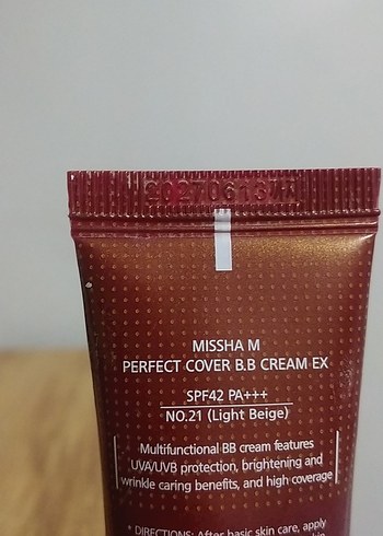 Missha M Perfect Cover B.B Cream No.21 - Görsel 3