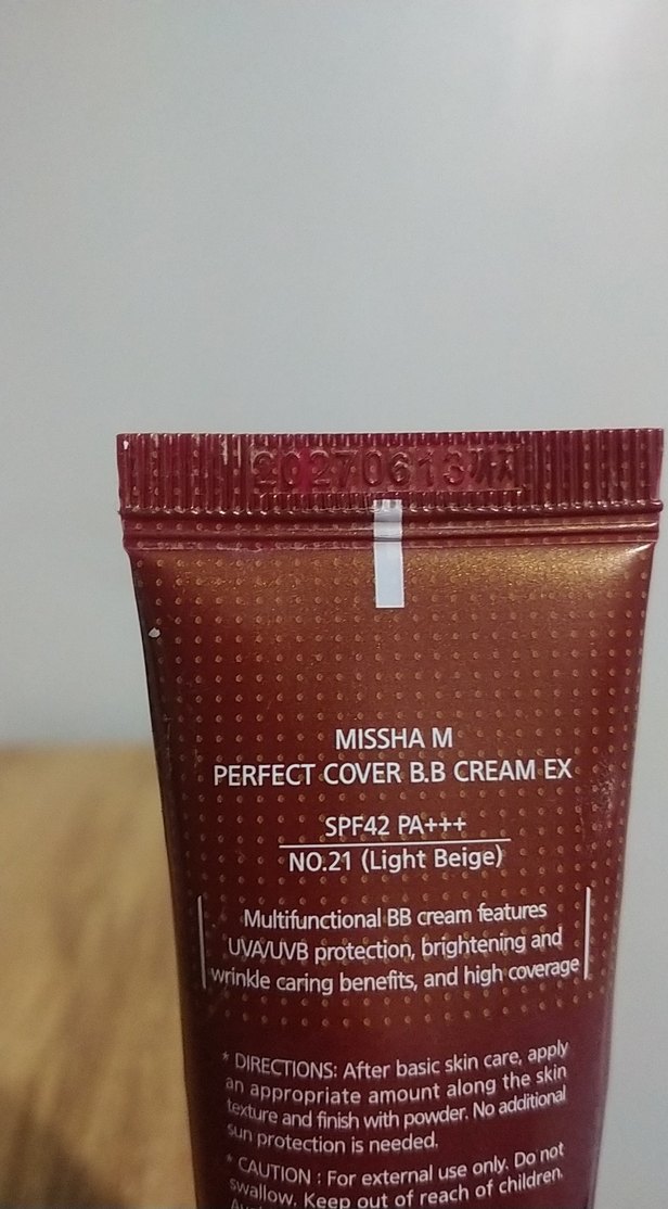 Missha M Perfect Cover B.B Cream No.21 - Görsel 3