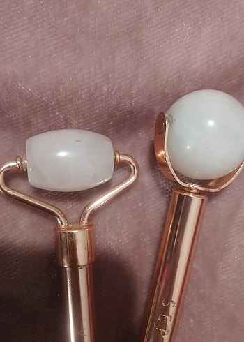 Serapola Beyaz Kuvars Yüz Masaj Aleti - Görsel 3