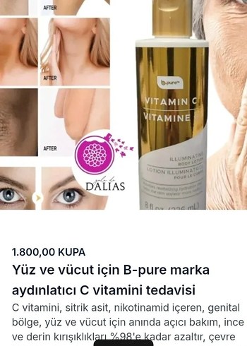 Diğer B-pure C Vitamini Aydınlatıcı