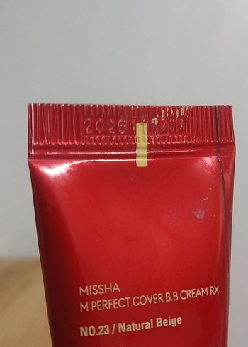 Missha No.23 Parlak Kırmızı BB Krem - Görsel 3
