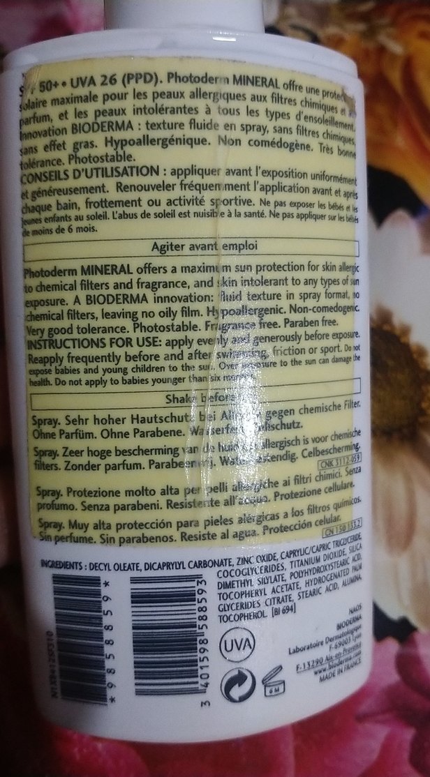 Bioderma Photoderm Mineral Sprey SPF50+ 100g - Görsel 3