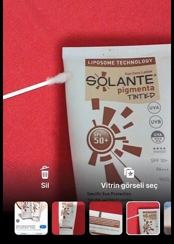 Beden Solante Pigmenta Tinted SPF 50+ Güneş Losyonu 150 ml