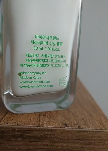 Diğer By Wishtrend Ceramide Sütlü Ampul 30ml