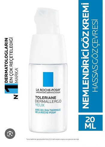 La Roche-Posay Toleriane Dermallergo Göz Kremi 20 ml - Görsel 2