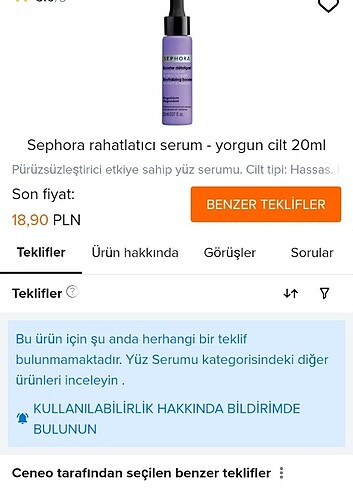 Sephora Serum 