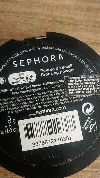 Sephora Bronz 