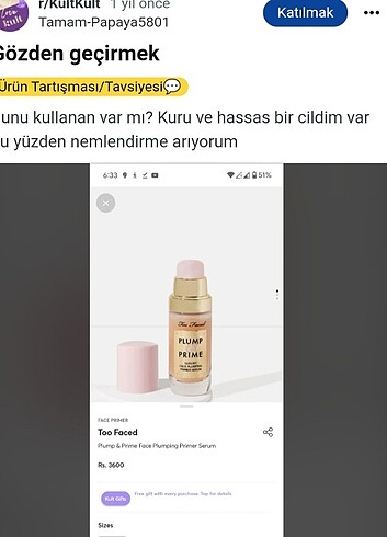 Serum baz 