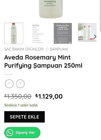 Aveda Şampuan