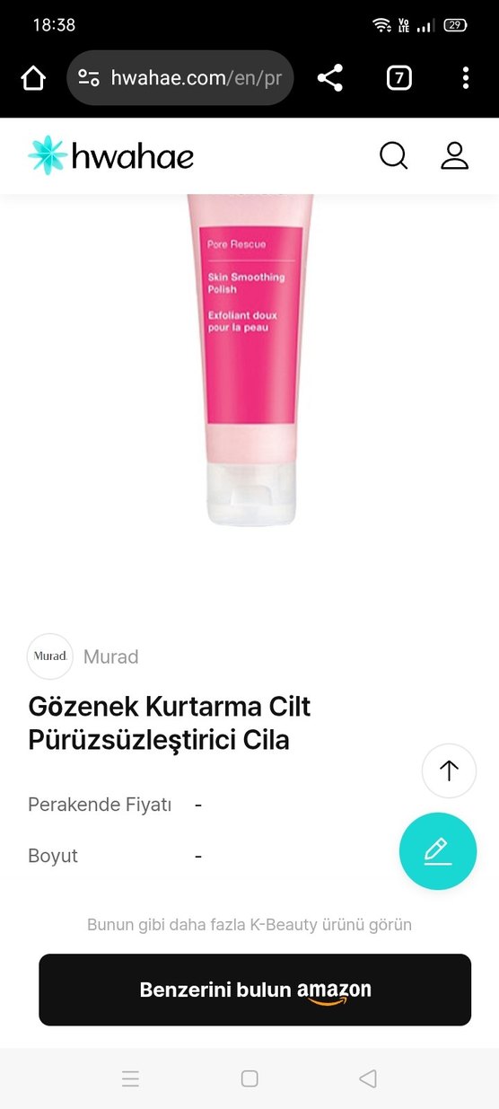 Murad Gözenek Sıkılaştırıcı Cilt Peelingi - Görsel 3