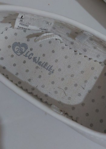 Kız Çocuk Beyaz Fiyonklu Babet - Görsel 3