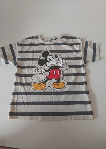 Beyaz Baskılı Erkek Çocuk Kısa Kollu Tişört - Görsel 11