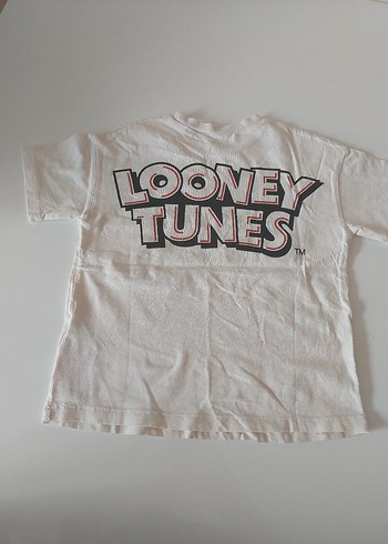 Beyaz Baskılı Erkek Çocuk Kısa Kollu Tişört - Görsel 13