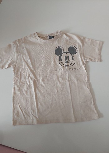 Beyaz Baskılı Erkek Çocuk Kısa Kollu Tişört - Görsel 18