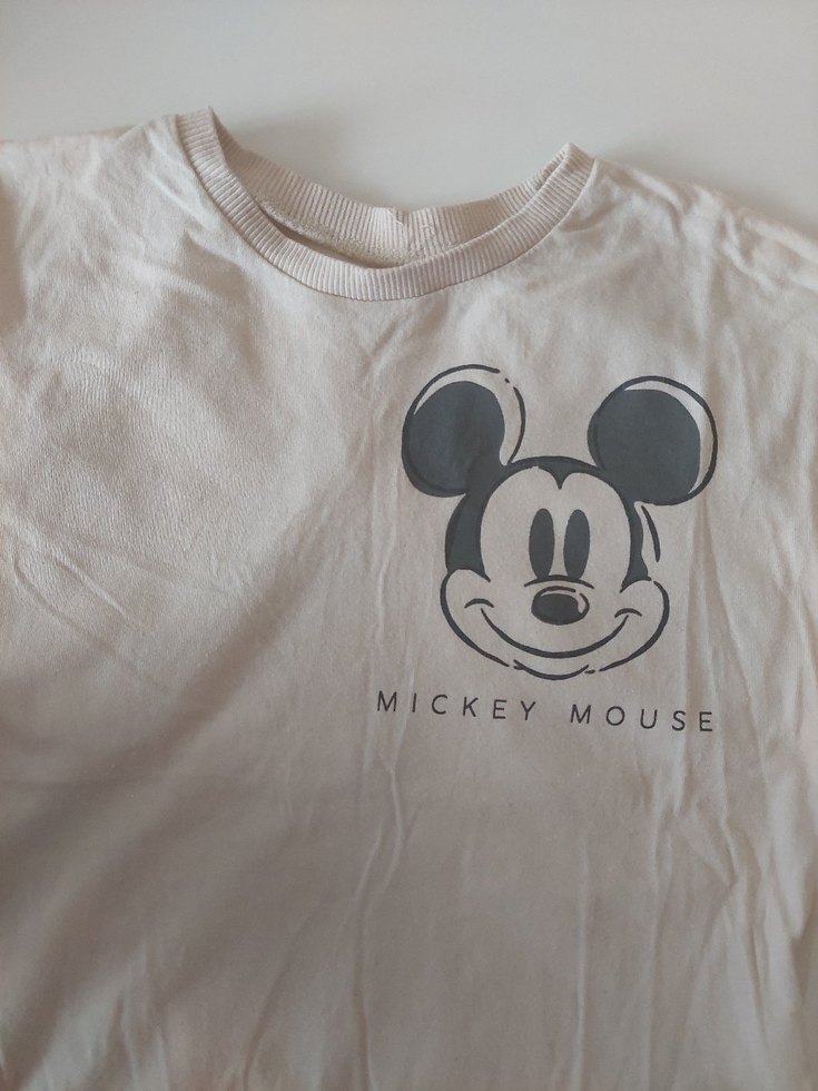 Beyaz Baskılı Erkek Çocuk Kısa Kollu Tişört - Görsel 3