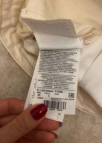 Mango Ekru Mom Jean - Görsel 4