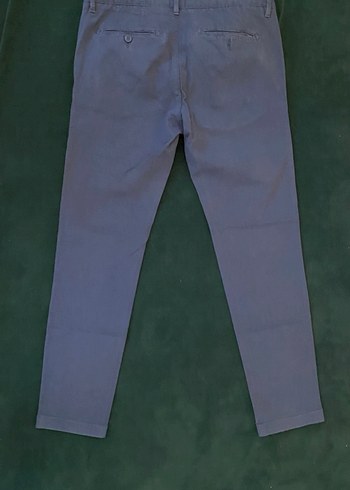 Erkek Lacivert Chino Pantolon - Görsel 4