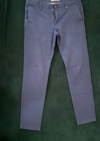 Erkek Lacivert Chino Pantolon - Görsel 2