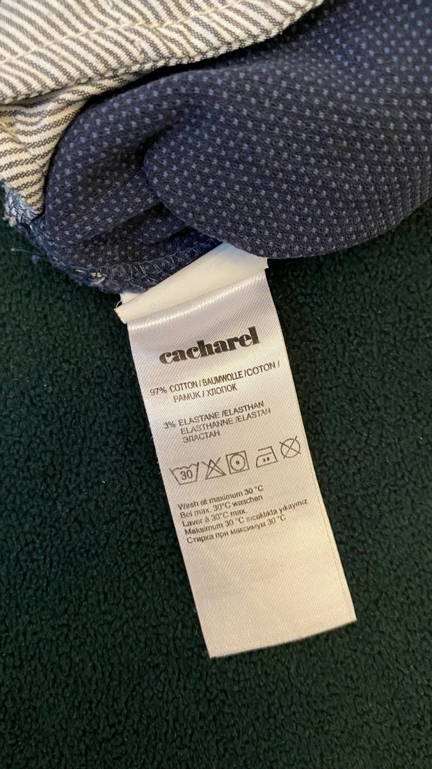 Erkek Lacivert Chino Pantolon - Görsel 5