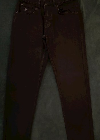 Siyah Erkek Kot Pantolon - Görsel 2