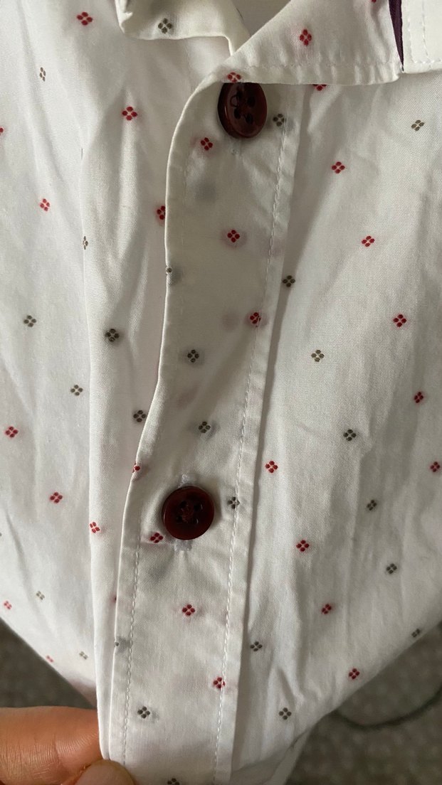 İşlemeli Beyaz Erkek Gömlek - Görsel 4