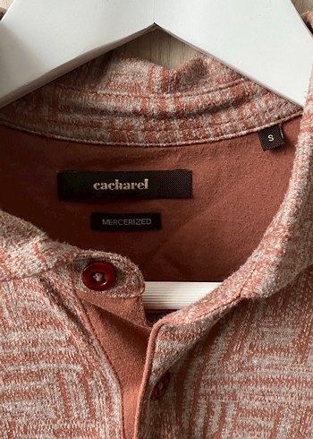 Düğmeli Erkek Kiremit Rengi Polo Tişört - Görsel 2