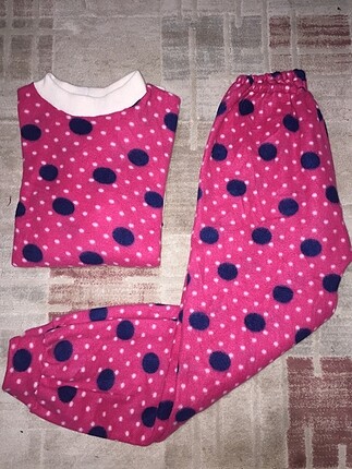 3 urun Alt Üst Polar pijama Takım