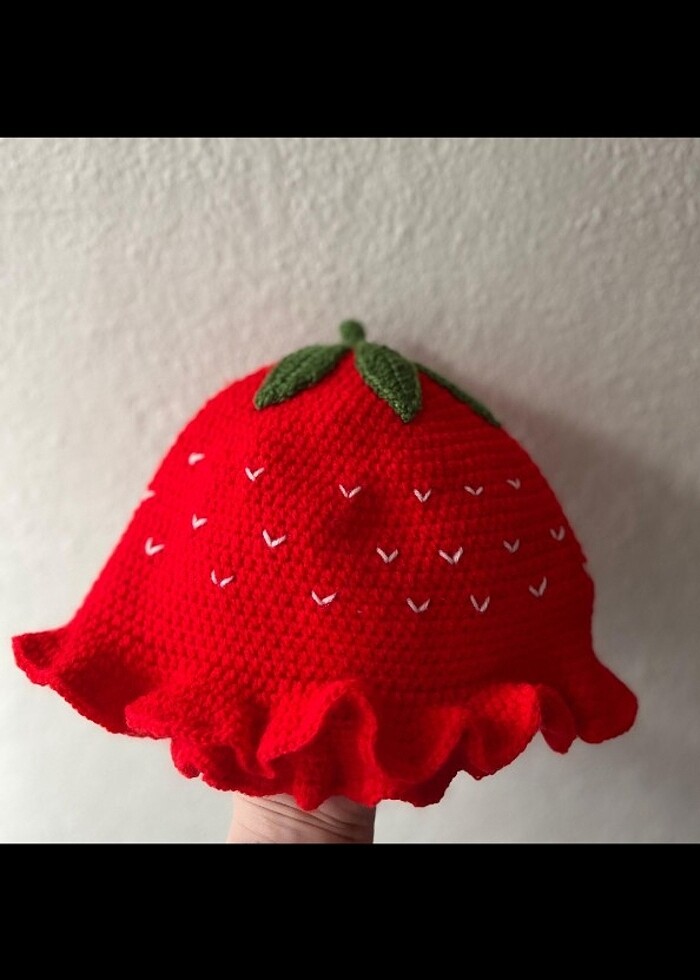 Squid Game ÇİLEK ???? ŞAPKA  - Görsel 2