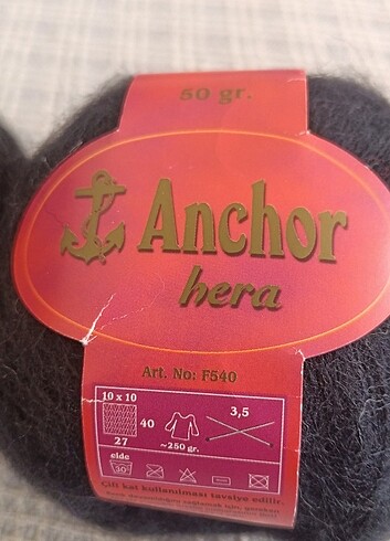  Anchor Hera siyah ip 