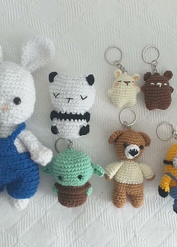 Beden Amigurumi Anahtarlık Baby Yoda