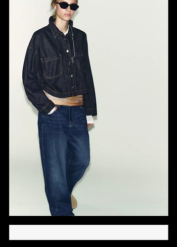 Zara Denim Ceket - Görsel 3