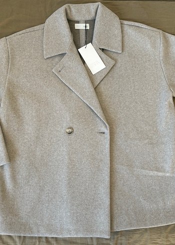 zara yumuşak kruvaze kaban - Görsel 5