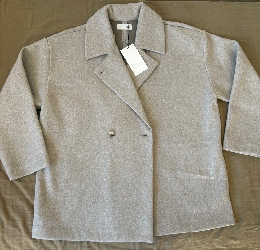 zara yumuşak kruvaze kaban - Görsel 5