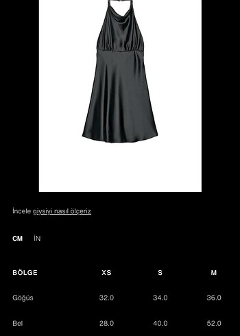 zara saten elbise - Görsel 3