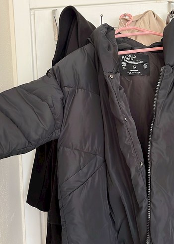 stradivarius şişme mont - Görsel 5