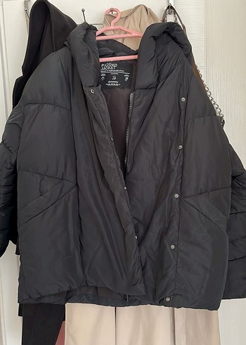 stradivarius şişme mont - Görsel 2